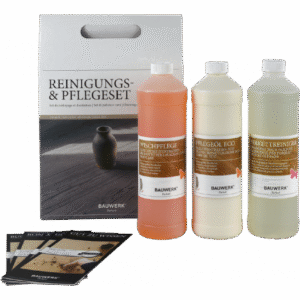 Bauwerk Reinigungs- und Pflegeset für naturgeöltes Parkett